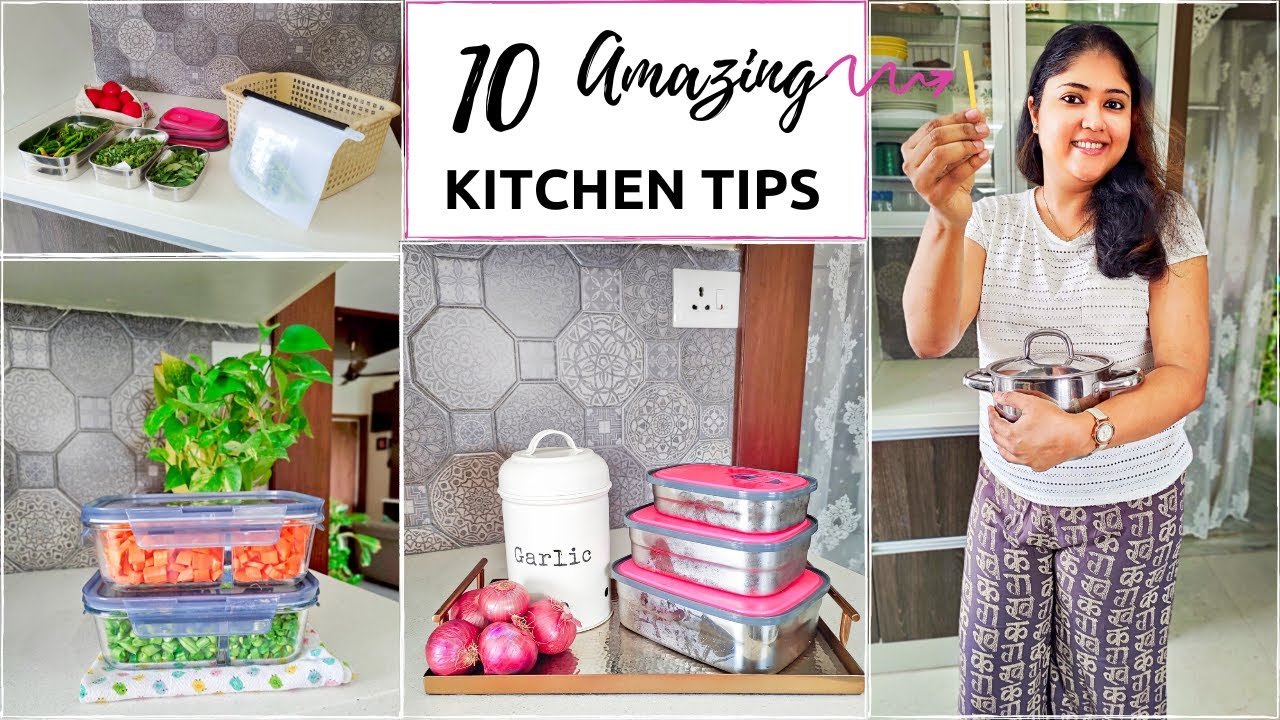 Top 10 Kitchen Hacks and Tips to Save Time, Reduce Waste - Paint The Kitchen  Red