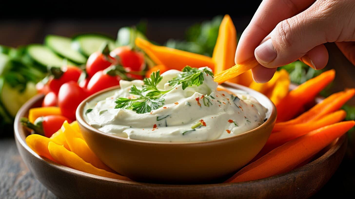 Elevate your snacking with dressings as dips