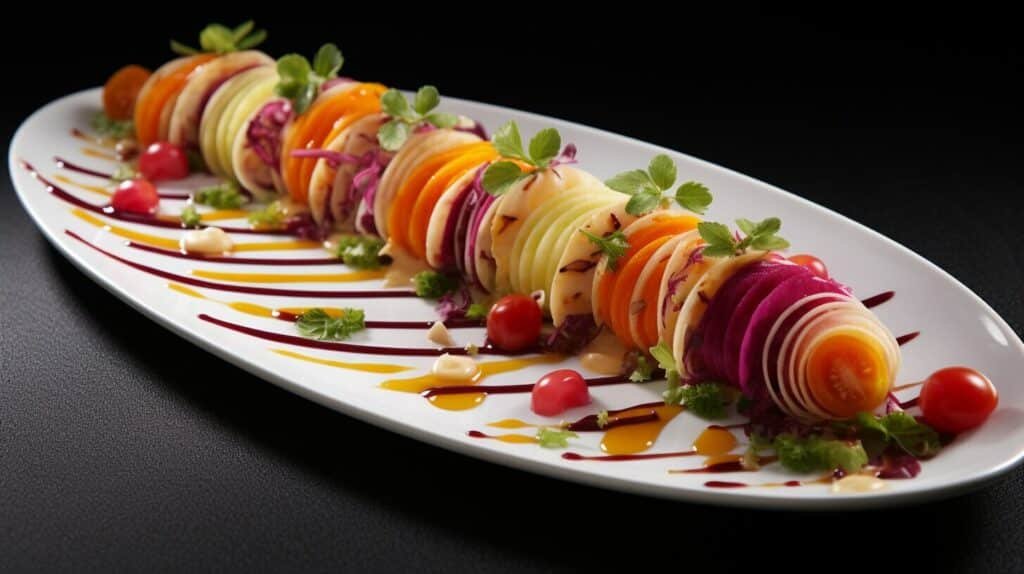 The Art of Drizzling: Plating Perfection with Dressing Designs