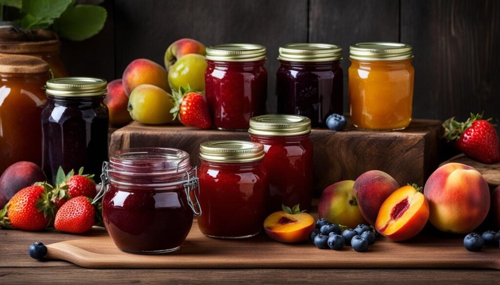 fruit preserves and jam
