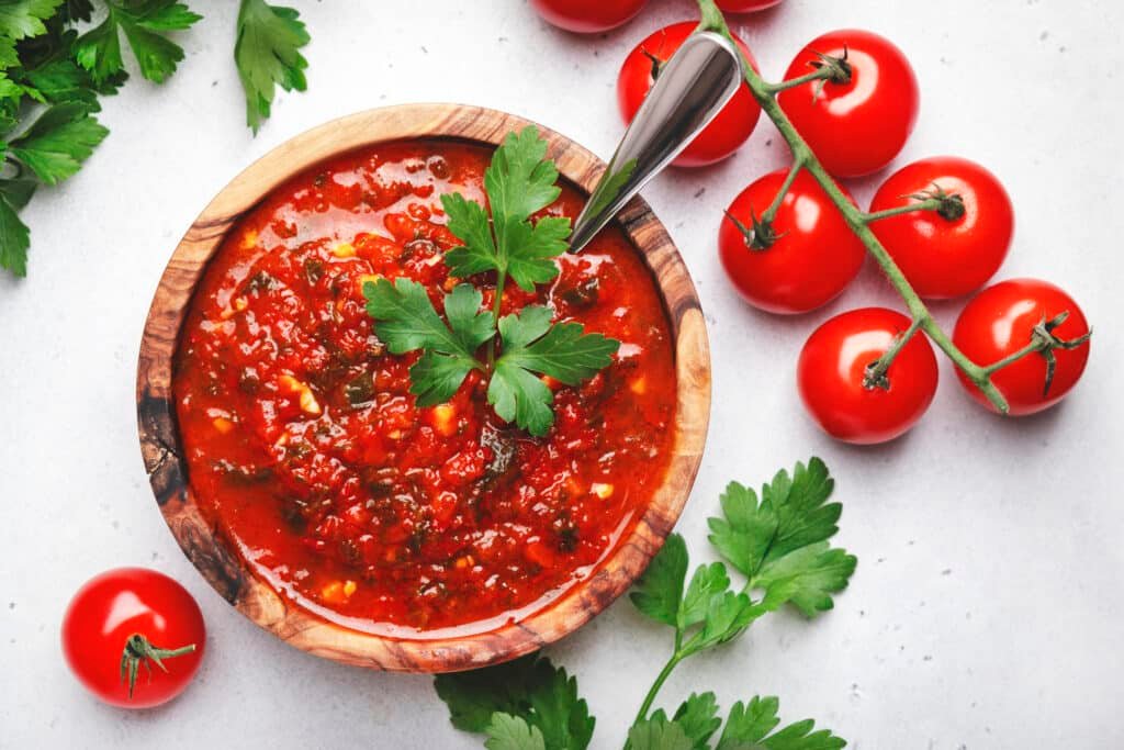 traditional spicy arrabiata sauce with hot red pep 2022 10 19 05 09 51 utc