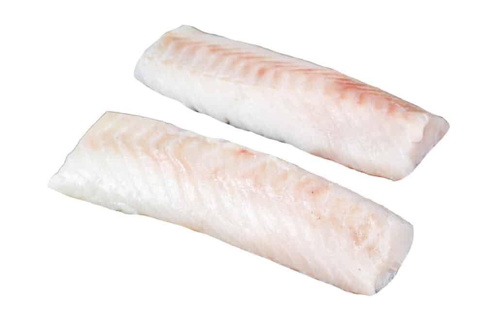 raw cod loin fillet fish isolated on white backgr 2023 12 29 02 18 41 utc 1