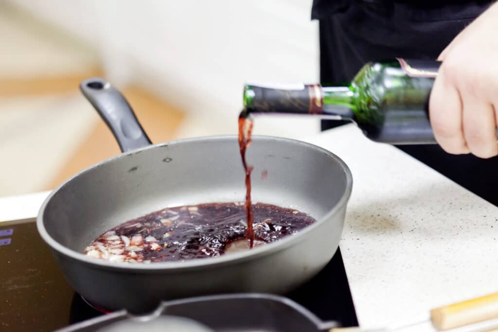 red wine reduction